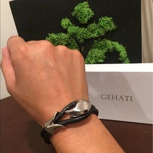 🔲▪️Never used-sealed leather rope bracelet▪️🔲